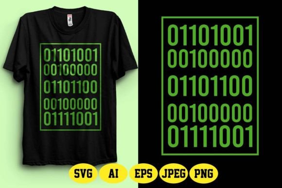 01101001 Computer Programmer Graphic: Code Your Brand's Visual Identity