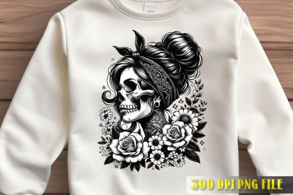 Butterfly Sugar Skull Graphic: A Bold Choice for Impactful Design
