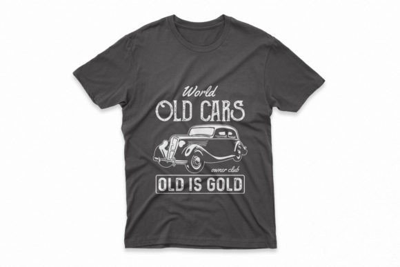 Capturing Timeless Style with Old Car T-Shirt Design Graphics