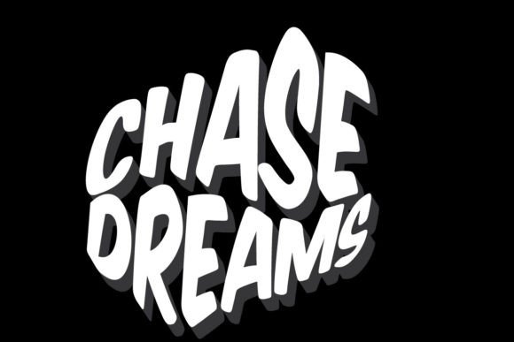 Chase Dream Graphic Tee Design: Bold Motivational Streetwear
