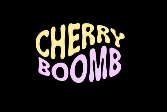 Cherry Bomb Graphic Tee Design: Streetwear and Aesthetic Quotes