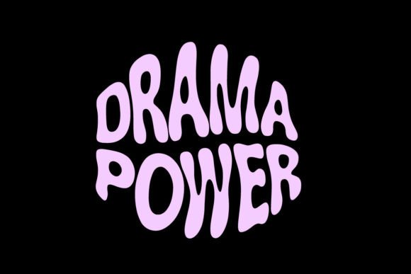Drama Power Graphic Tee Design: Unleash Your Brand's Voice