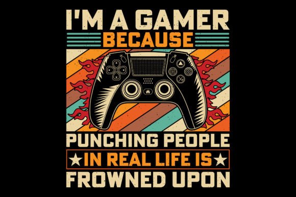I'm a Gamer: A T-Shirt Graphic for the Modern Player