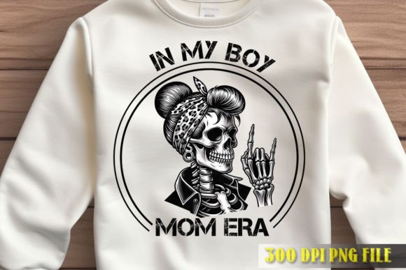 In My Boy Mom Era Graphic: Celebrate Motherhood in Style