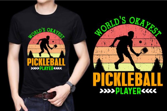 Pickleball Game Vintage T-shirt Graphic: A Designer’s Go-To Asset