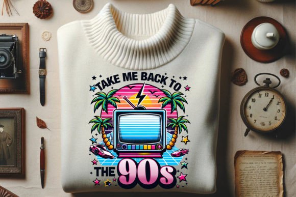 Retro 90s TV Graphic Tee: A Designer's Guide to Nostalgic Branding