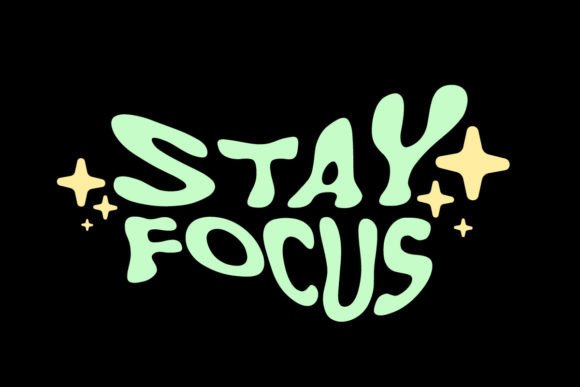 Stay Focus Graphic Tee Design: A Visual Guide for Creators