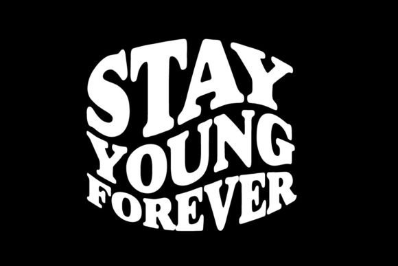 Stay Young Forever Graphic Tee: Capturing Timeless Style