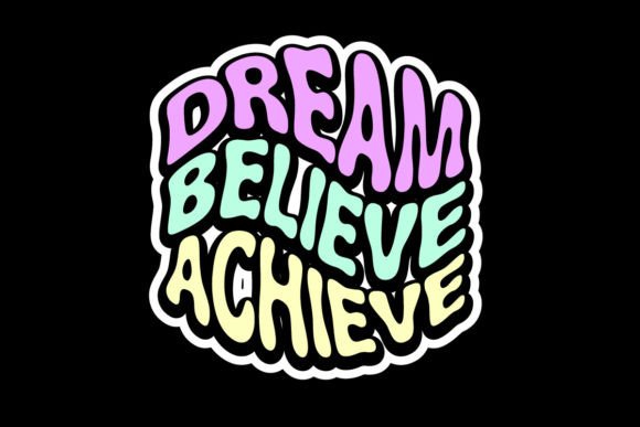 Unleashing Creativity with Dream Believe Archive Graphic Tee Design