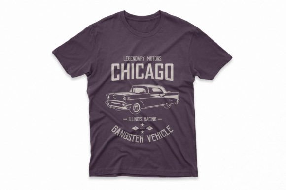 Vintage T-shirt Design Graphic Car: A Timeless Asset for Your Brand